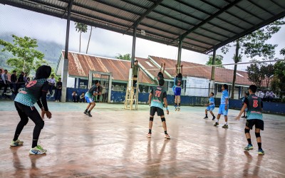 Lomba Bola Voli Dalam Rangka Memperingati Hari Guru Nasional 2024